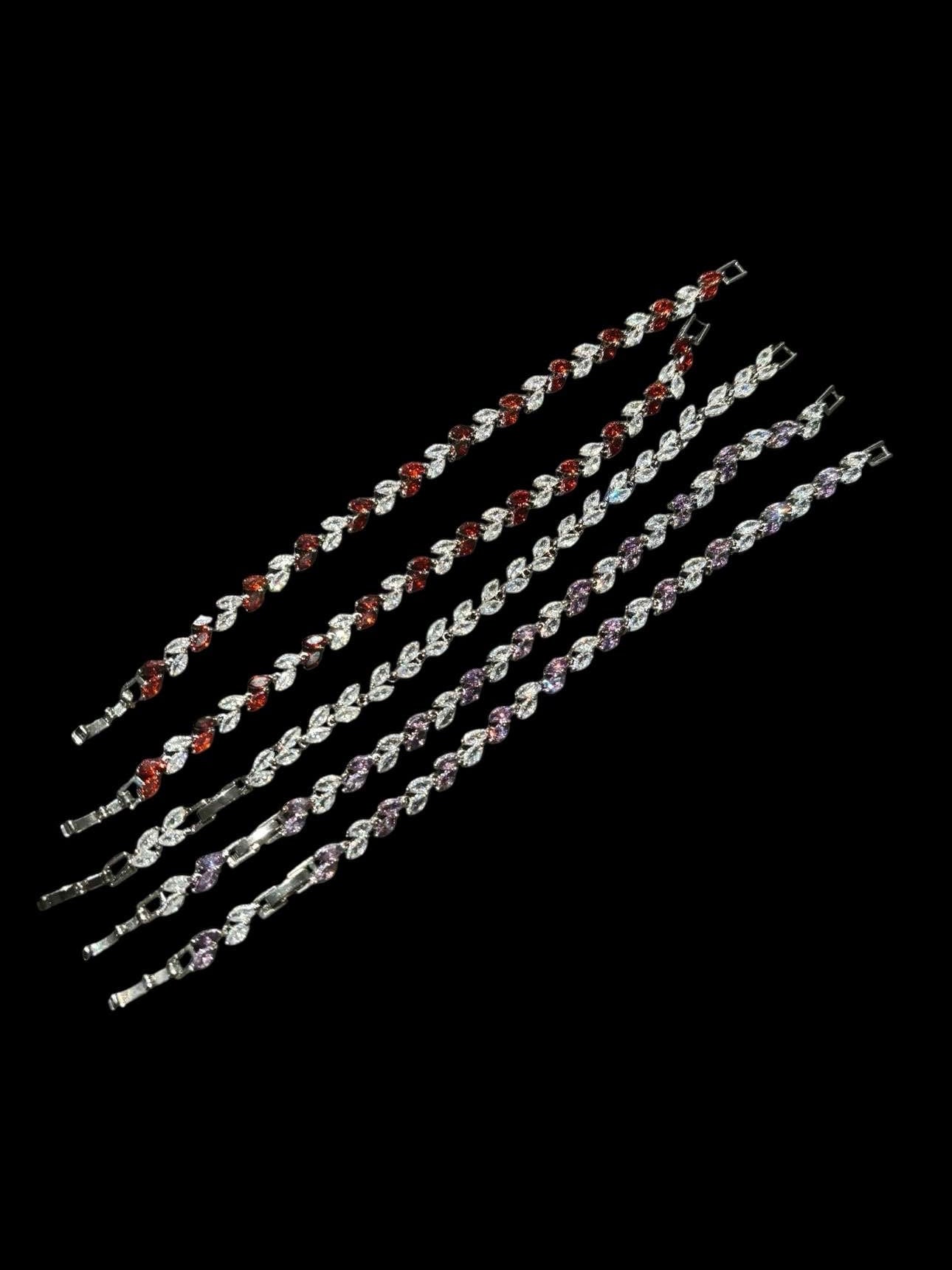 Dual “Leaf” Stones (3 Colors Available)